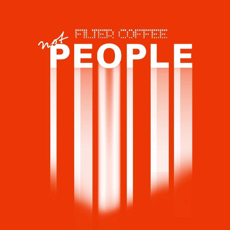 05 - Spruch - Filter Coffee Not People - weiß