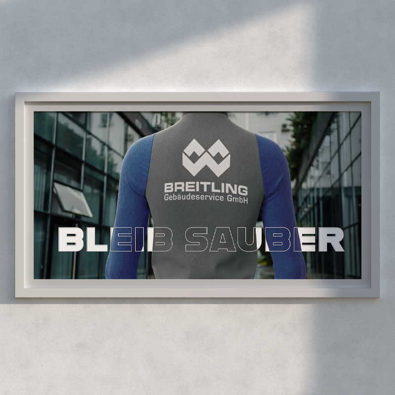 Workwear Kampagne für Breitling Gebäudeservice