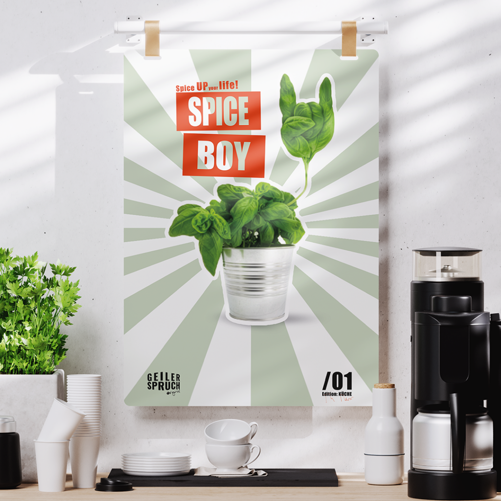 Vorschau - Poster - Spice Boy - 1080x1080